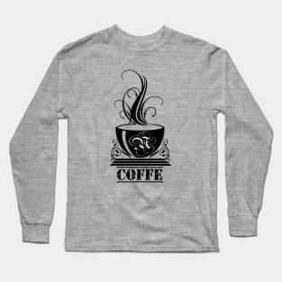 coffee design Long Sleeve T-Shirt